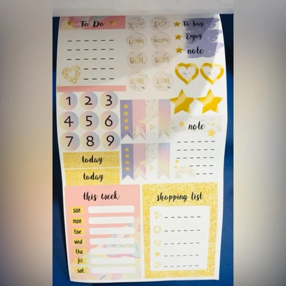 770 stickers Get‎ Organized stickers for Planners journals calendars  new